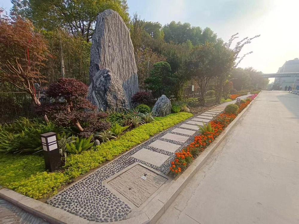 捷普绿点无锡厂区人行道改善